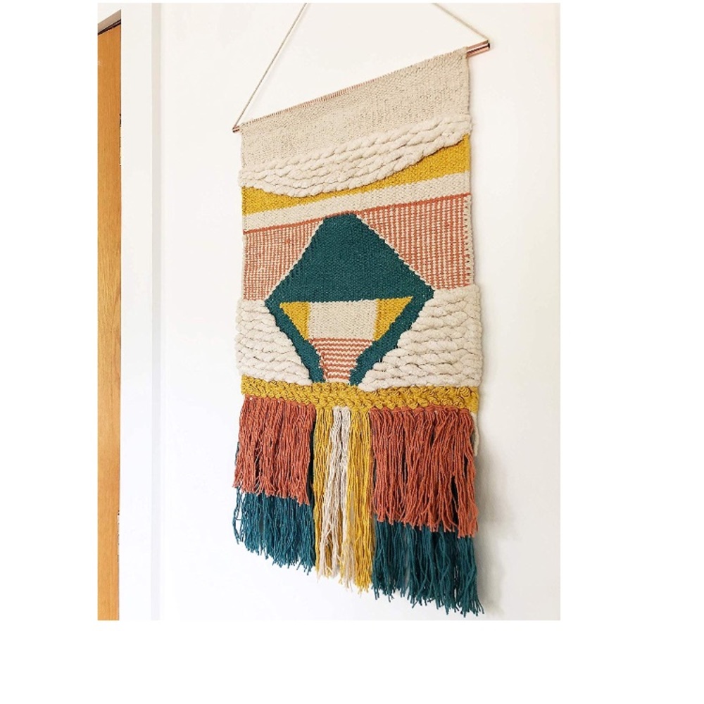Woven Wall Hanging decor colorful - Picture 1 of 3